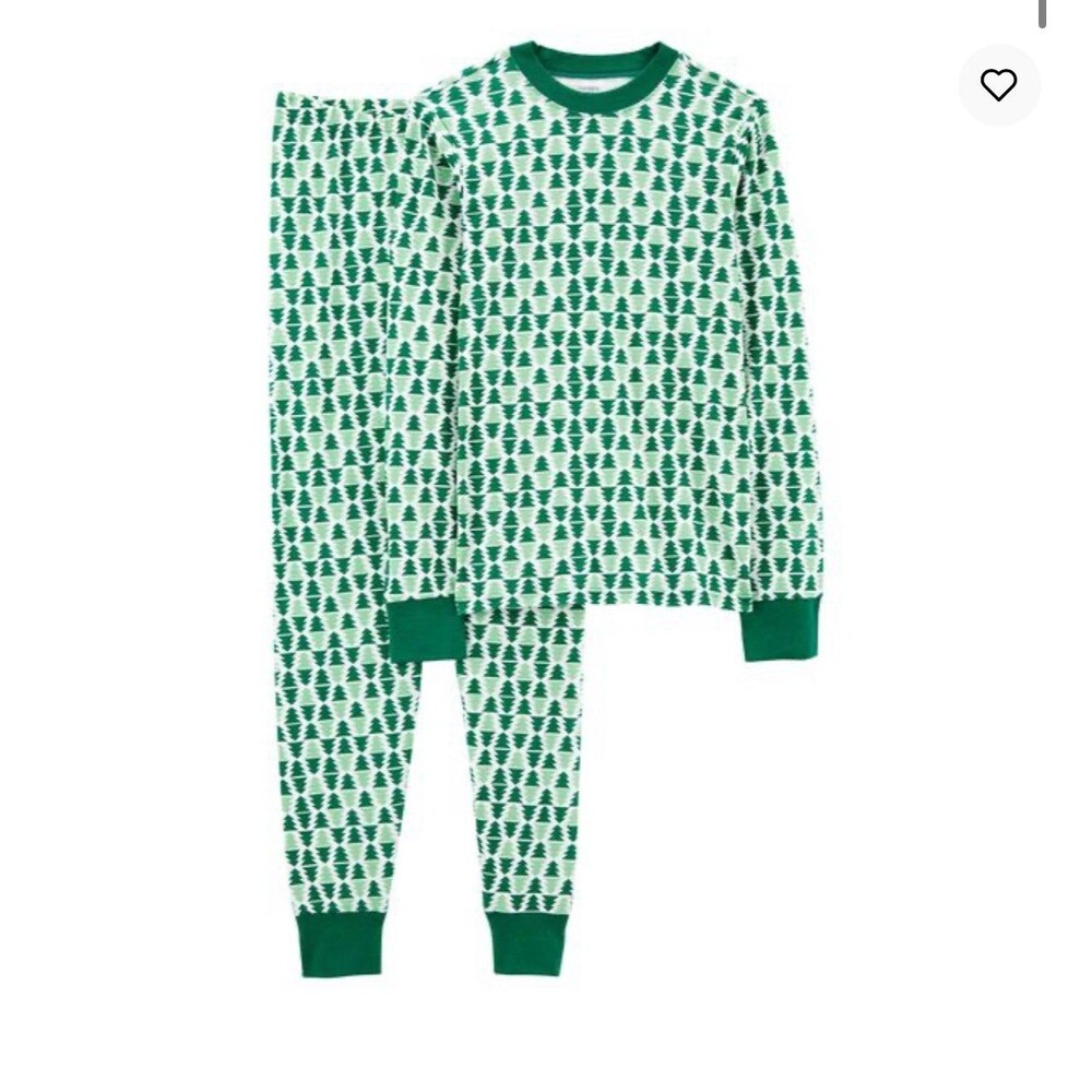 Nwt carter’s tree pajamas two piece adult 2x xxl Christmas